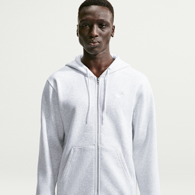 Nike Club Men's Full-Zip Fleece Hoodie. Nike CA